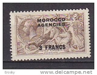 P3529 - BRITISH LEVANT MOROCCO FRENCH OFFICES Yv N°10 * - Levante Britannico