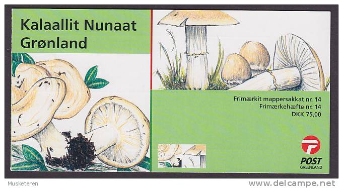 Greenland 2006 Mi. 467-68 Pilze Mushrooms Markenheftchen Booklet (2 Scans) MNH** - Postzegelboekjes