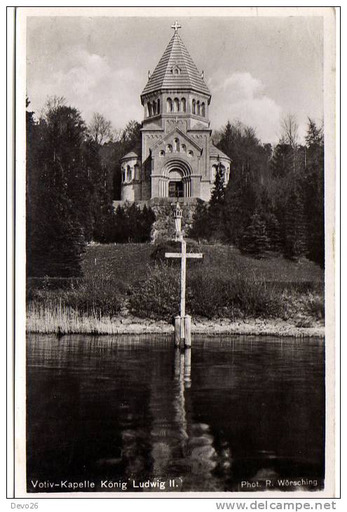 Votiv-Kapelle König Ludwig II Am STARNBERGERSEE ////  (voir Scans) - Starnberg