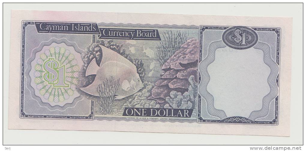 CAYMAN ISLANDS 1 Dollar 1974 AUNC P 5a 5 A (A/4) - Kaimaninseln