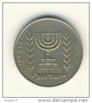 MONNAIE - ISRAEL - Lot De 10 Pièces De 1/2 Lira - Israel