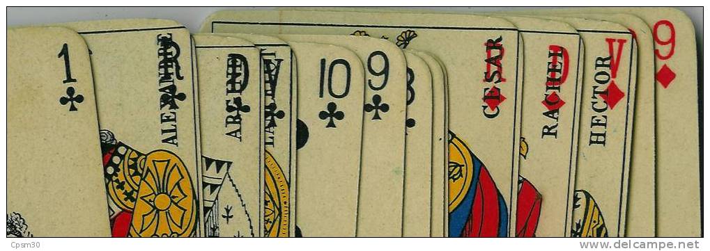 JEU DE CARTES Cartes Opaques - Couleurs Indélébiles - Angles Dorés - Dans L'emballage - ??1900?? - 32 Cards