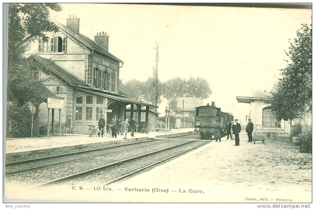 VERBERIE - La Gare - Verberie