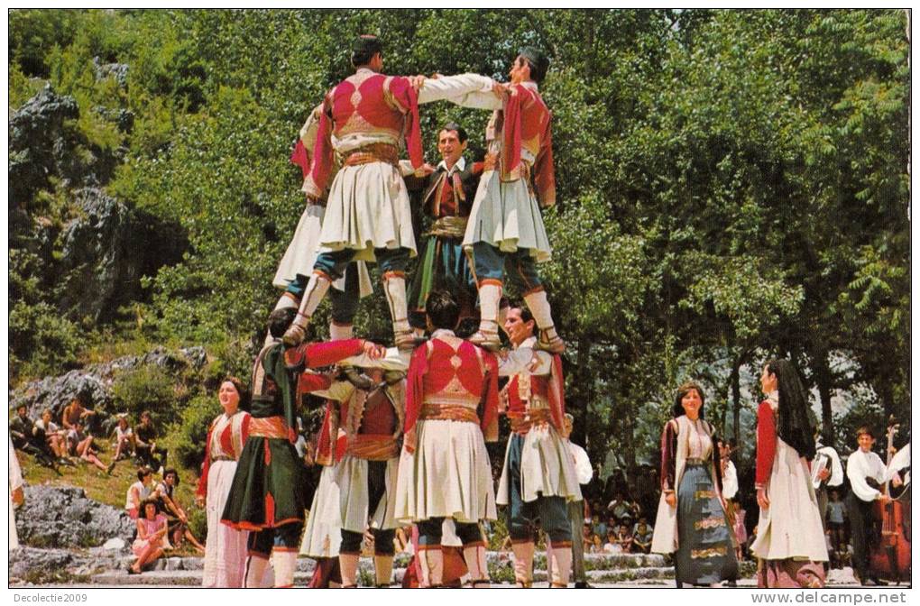 B70513 Danse Costumes Nationaux Folk Crna Gora Not Used Perfect Shape 2 Scans - Danse