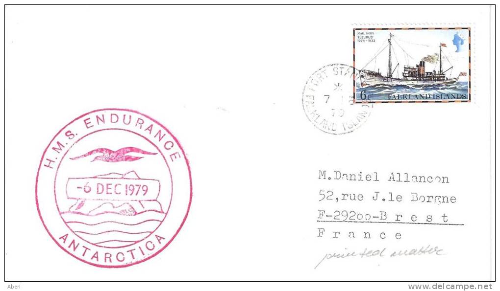 8187  HMS ENDURANCE - ANTARTICA - PORT STANLEY - FALKLAND - Other & Unclassified