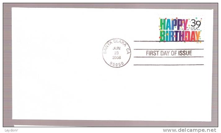 FDC Happy Birthday   - Scott # 4079 - 2001-2010