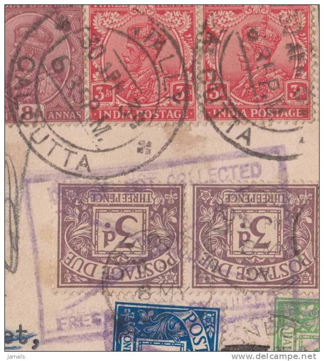 Br India King George V, Postage Due, India Condition As Per The Scan - 1911-35  George V