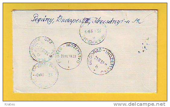 Old Letter - Hungary - FDC