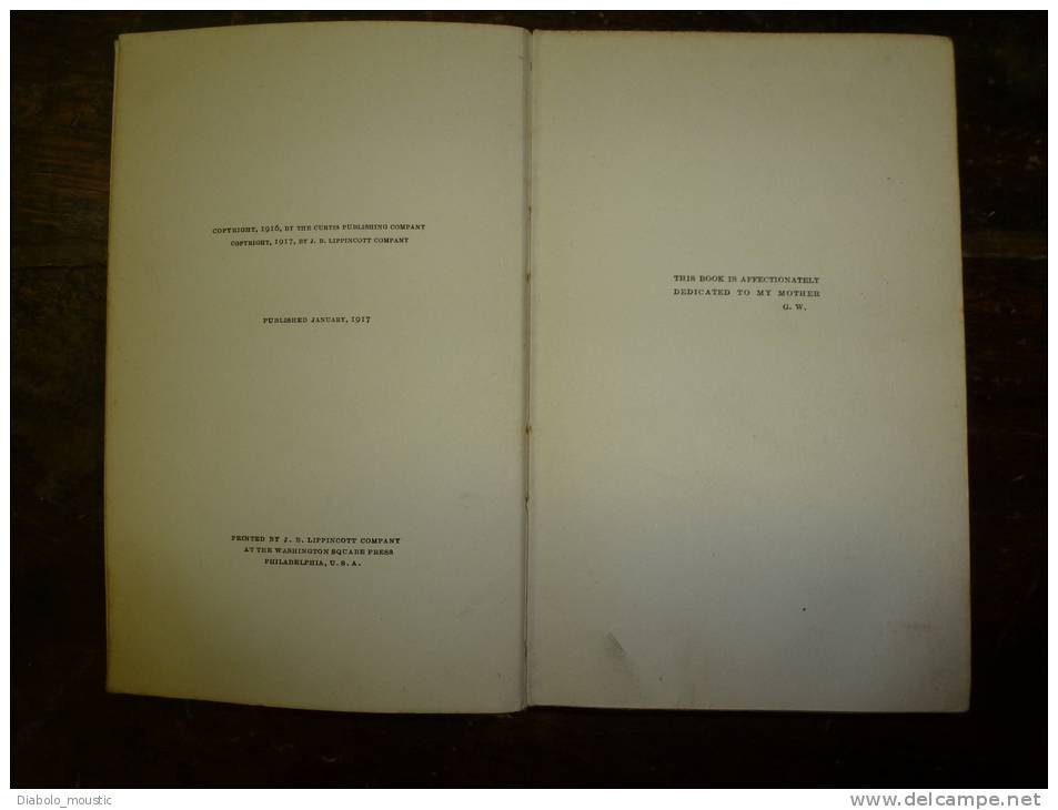 1917 édition Originale  OH MARY BE CAREFUL ...Georges Weston.....Philadelphia And London  J. B. Lippincott Company - Guerras Implicadas US