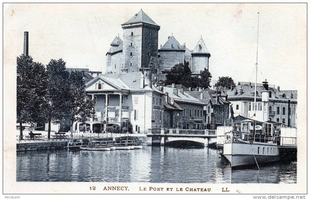 ANNECY - Le Port Et Le Château (12) - Annecy-le-Vieux