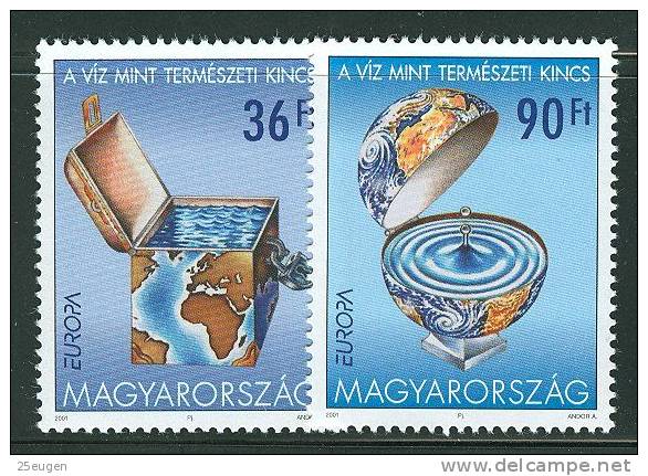 HUNGARY  2001  EUROPA CEPT  MNH - 2001