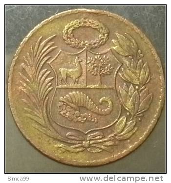 1/2 Sol De Oro 1947 - Peru