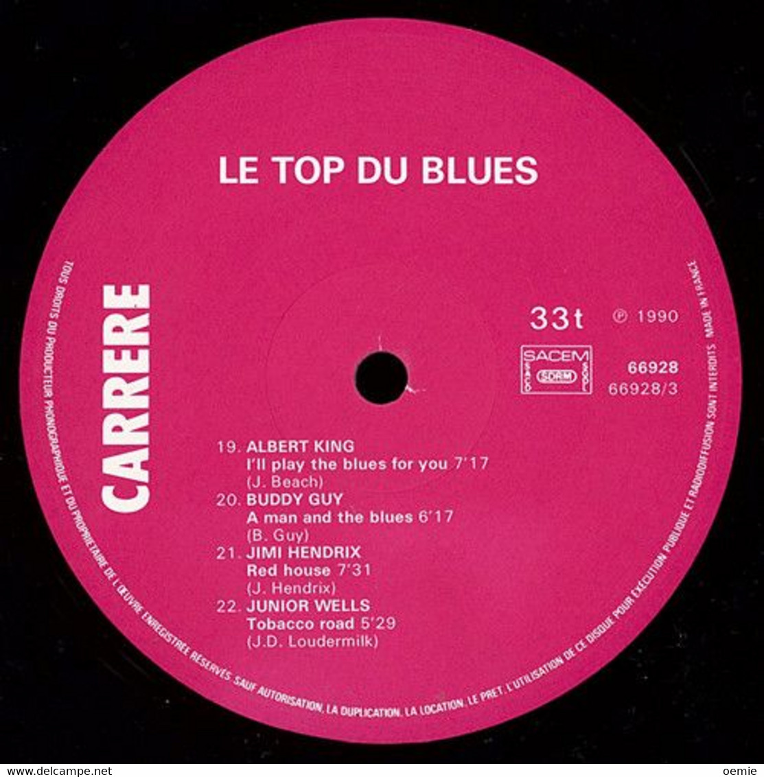 LE TOP DU BLUES  °  13 + 19  No 1 ORIGINAUX   /  DOUBLE ALBUM - Blues