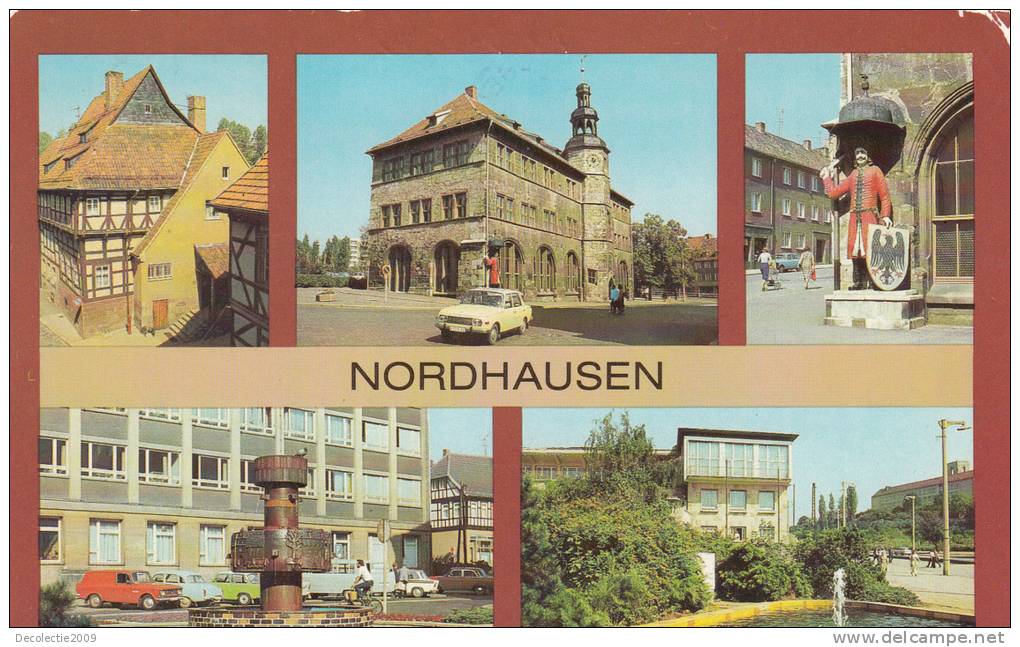 ZS32043 Germany Nordhausen Multiviews Perfect Shape Back Scan At Request - Nordhausen