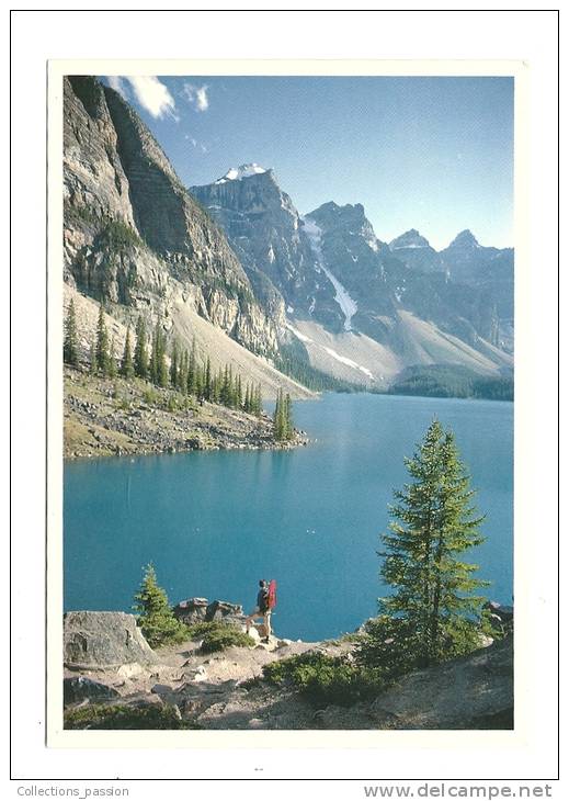 Cp, Canada, Moraine Lake, Banff National Park, The Canadian Rockies, écrite - Banff