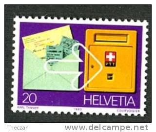 1980  Switzerland  Mi.Nr.1180   MNH**  #345 - Neufs