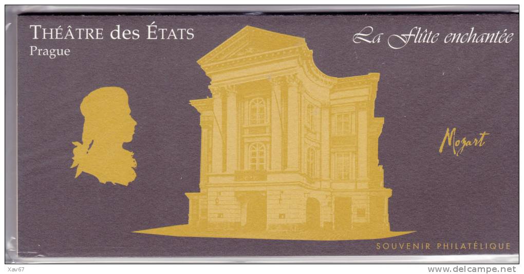 Bloc Souvenir Philatélique Les Opéras De MOZART Lot De 6 Cartes Et 6 Feuillets Gommés Différents - Souvenir Blocks & Sheetlets