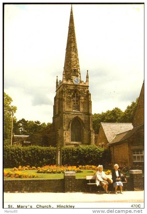 St Mary's Chruch, Hinckeley- ** Published By P.W Judson ( J/V Séries)  Année 1988 - Autres & Non Classés