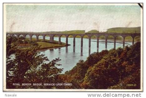 Royal Border Bridge  ; Berwick - Upon - Tweed - Berwickshire