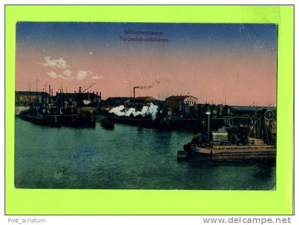 Allemagne -Wilhelmshaven - Torpedobootshafen - Wilhelmshaven