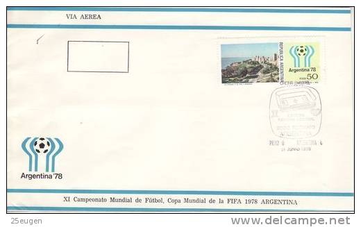 ARGENTINA 1978 COVER WITH POSTMARK - 1978 – Argentine