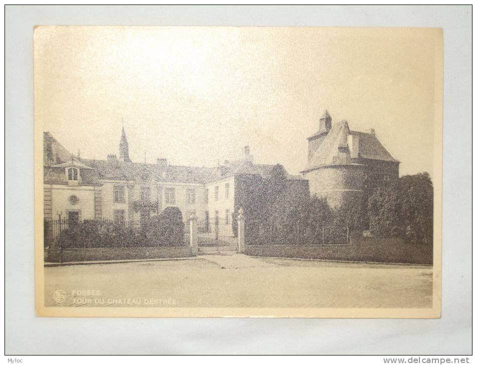 Fosse. Château Destrée. - Fosses-la-Ville