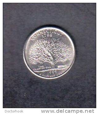 U.S.A.  1999 P   STATE QUARTER---Connecticut (KM # 294) (US-37) - 1999-2009: State Quarters