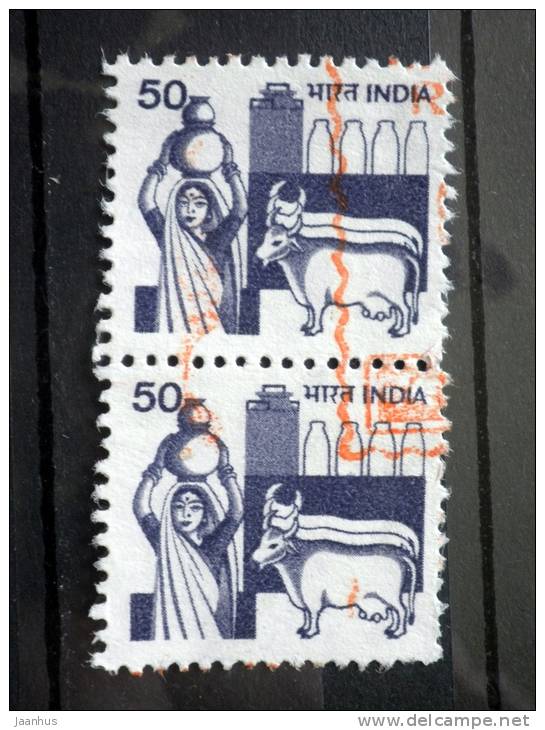 India - 1982 - Mi.nr.898 - Used - Agriculture - Dairy - Definitives - - Gebruikt