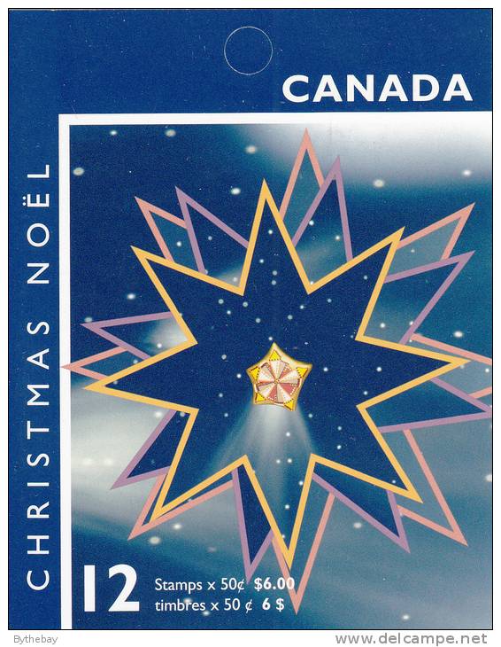 Canada #BK314 2 Panes Of 6 50c Nativity - Christmas - Volledige Boekjes