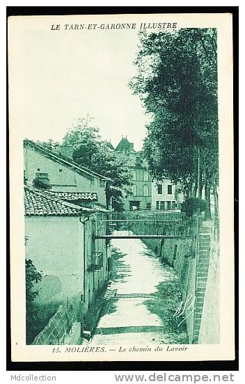 82 MOLIERES / Le Chemin Du Lavoir / - Molieres