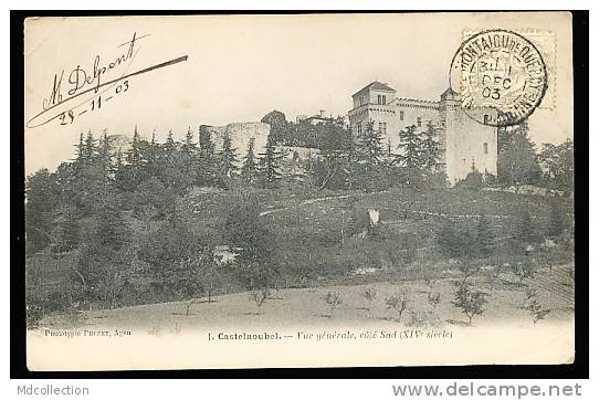 82 MONTAIGU DE QUERCY / Castelnoubel, Vue Générale / - Montaigu De Quercy