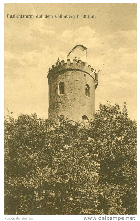 Aussichtsturm Auf Dem Collmberg Bei Oschatz, 1926 - Oschatz