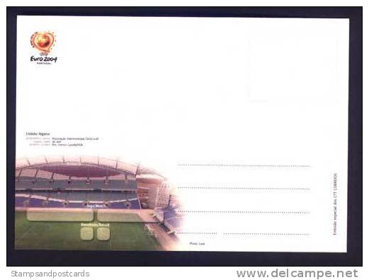 FOOTBALL Euro 2004 Stade ALGARVE Carte Maximum SOCCER Euro 2004 Portugal ALGARVE STADIUM Maximum Card - Tarjetas – Máximo