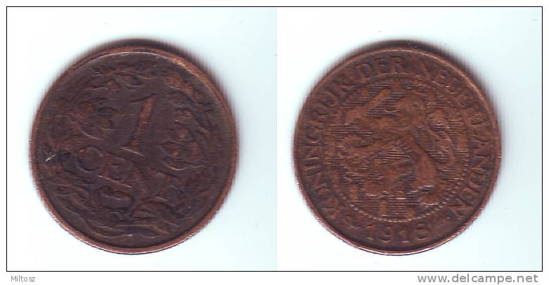 Netherlands 1 Cent 1918 - 1 Cent