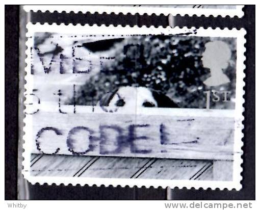Great Britain 2001 1 St	Dog Looking Over Fence Issue  #1960 - Ohne Zuordnung