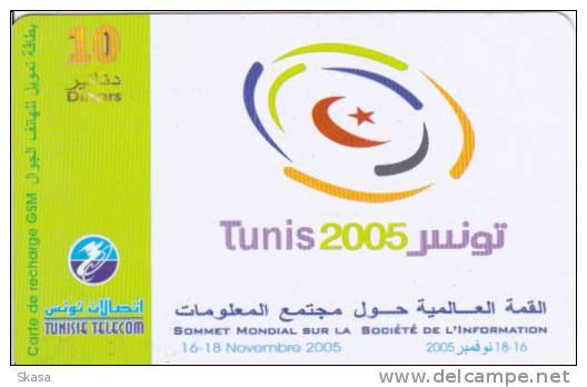 Tunisie Telecom 2005 Sommet Mondial Sté De L´information - Tunisia