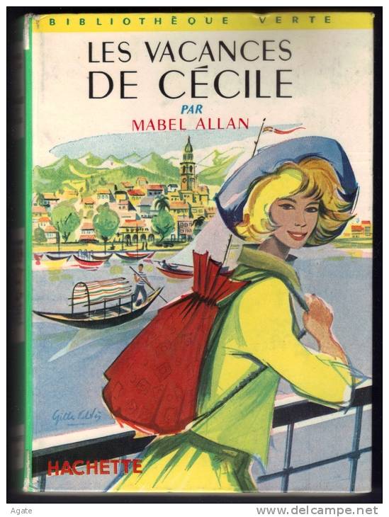 LES VACANCES DE CECILE Mabel ALLAN (édition 1958) - Bibliothèque Verte