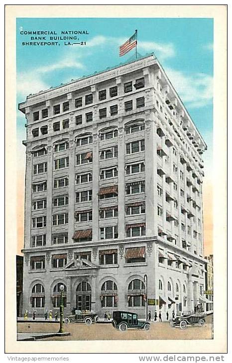 181671-Louisiana, Shreveport, Commercial National Bank Building, E.C. Kropp No 20817 - Shreveport