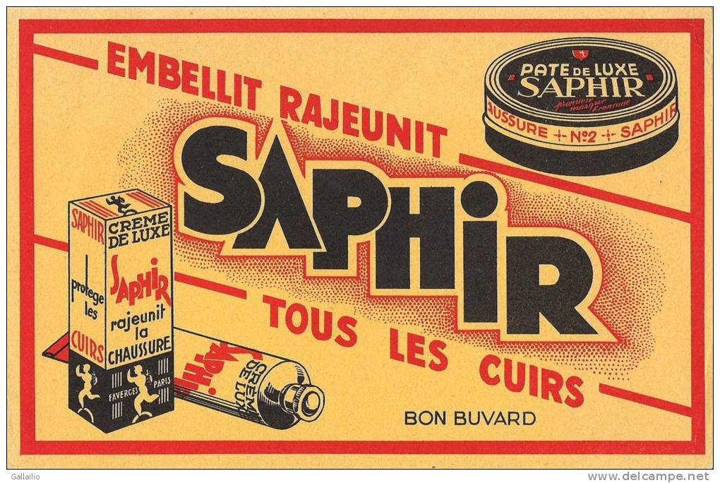 SAPHIR EMBELLIT RAJEUNIT TOUS LES CUIRS - Scarpe