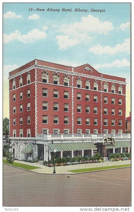 GEORGIE  - ETATS UNIS  -  New Albany Hotel    Cccc - Albany