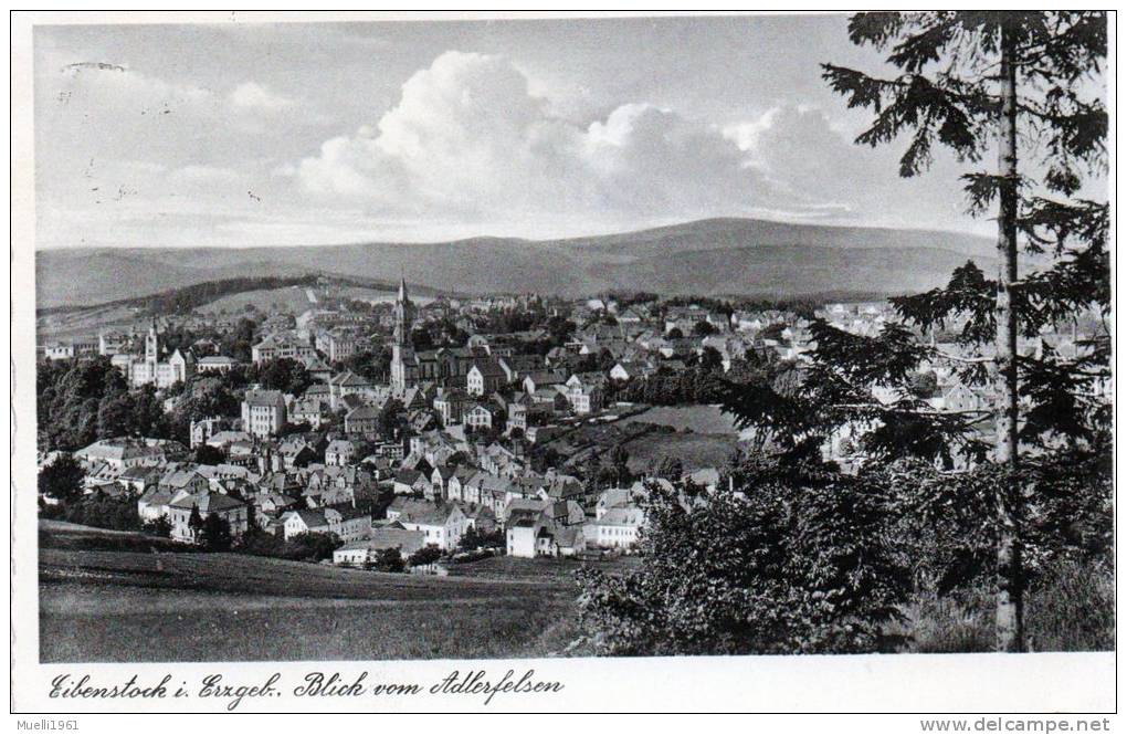 AK Eibenstock Im Erzgebirge, Gel. Um 1930 - Eibenstock