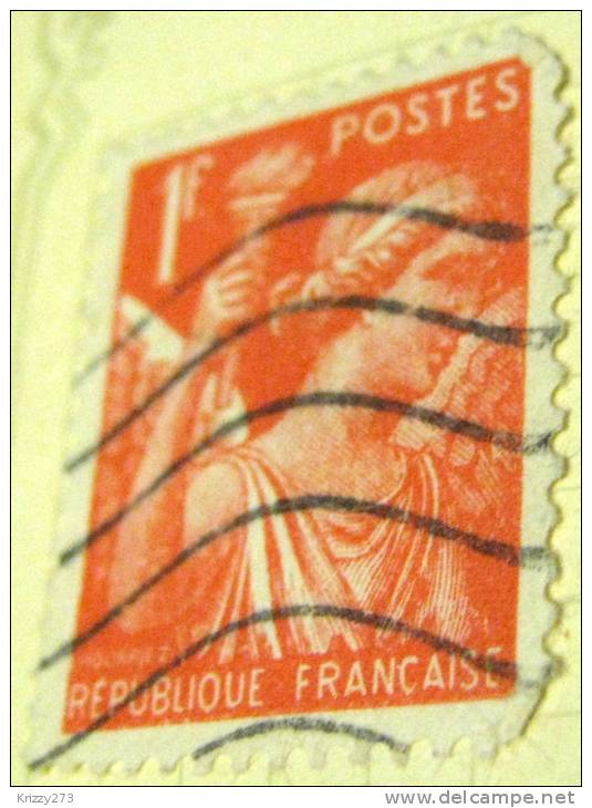 France 1939 Iris 1f - Used - 1939-44 Iris