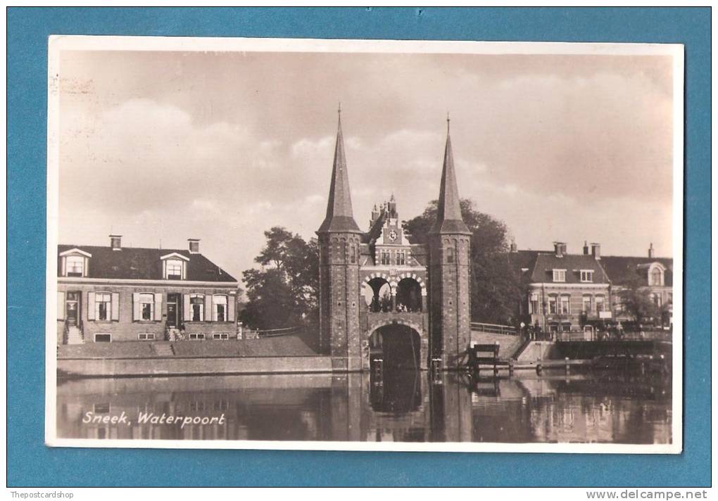 CPA  SNEEK  WATERPOORT FRIESLAND PAYS-BAS HOLLAND - Sneek