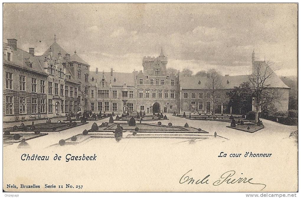 GAASBEEK - Château De Gaesbeek - La Cour D'honneur - Lennik