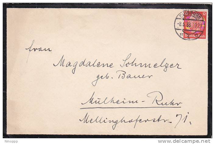 Germany 1933 Used Cover - Sonstige & Ohne Zuordnung