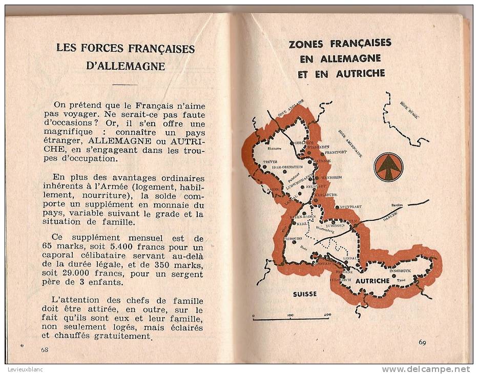 Calendrier /Agenda Du Soldat//1952           CAL48 - Andere & Zonder Classificatie