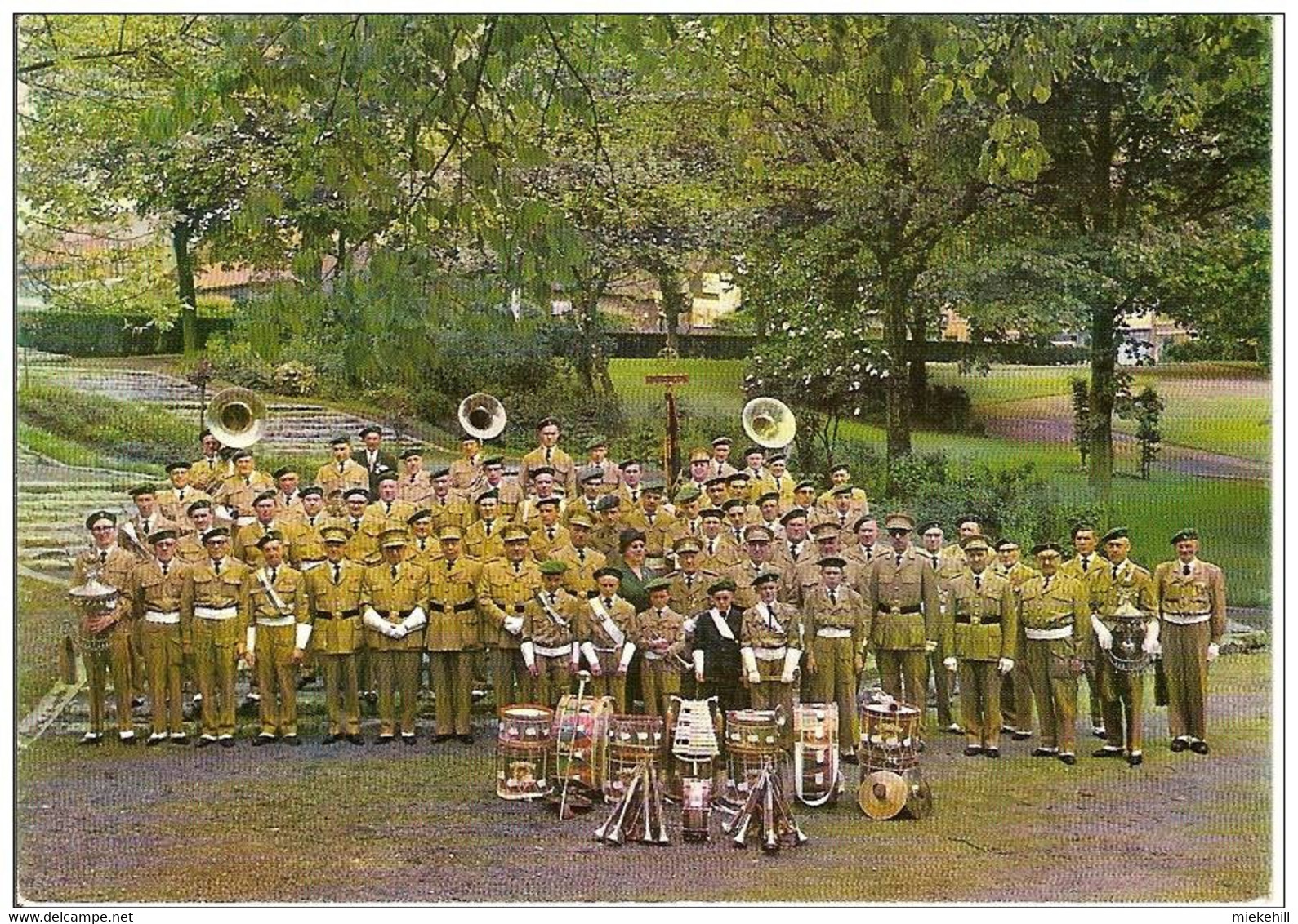 MOUSCRON-MOESKROEN-HARMONIE DES ANCIENS COMBATTANTS-FANFARE MILITAIRE - Moeskroen