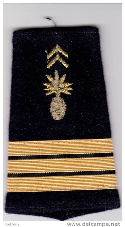 Manchon épaule Capitaine Cadre Spécial - Armée De Terre France - Uniformen