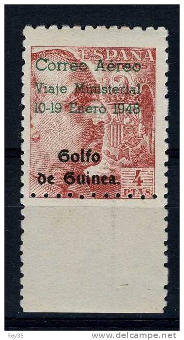 GUINEA 1948 HABILITADO**.  SIN FIJASELLOS. SERIE COMPLETA - Guinée Espagnole