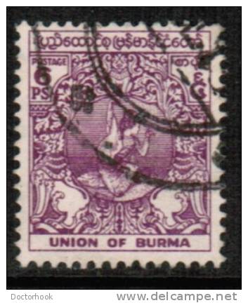 BURMA   Scott #  123  VF USED - Myanmar (Burma 1948-...)